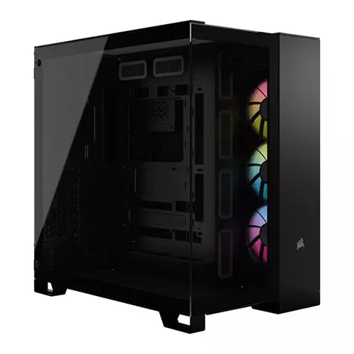 Corsair 6500X RGB Mid-Tower ATX Dual Chamber Gaming Case > Black