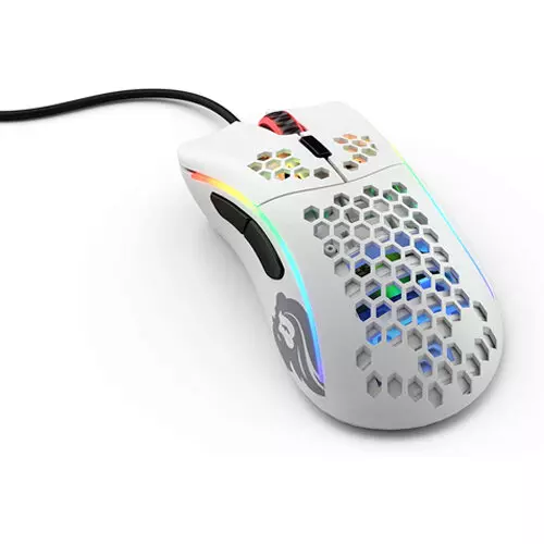 Glorious Model D Minus Wired Gaming Mouse > Matte White