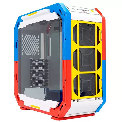 In Win Tempered Glass E-ATX Mid-Tower Case > Justice White