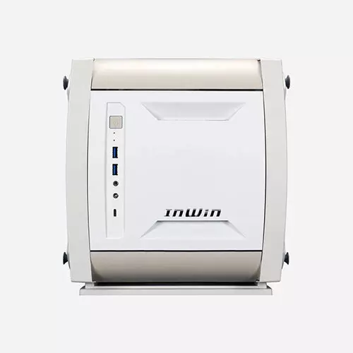 IN WIN EXPLORER Tempered Glass ABS Mini-ITX Tower Case > White