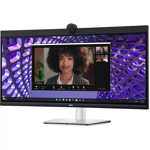 Dell 34-Inch IPS WQHD 60Hz 5ms Conferencing Curved Monitor