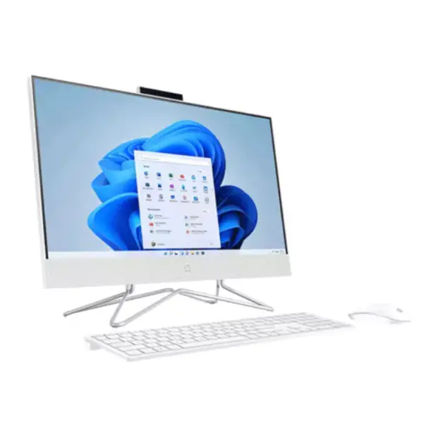 HP 200 G4 21.5" Intel Core I5-1235U All-in-One Desktop PC > White - Image 3