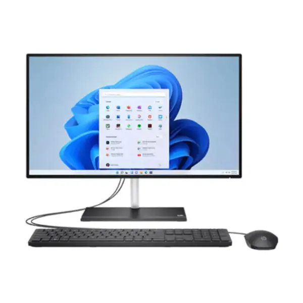 HP 24-CK0003NE 23.8" Intel Core I5 1235U All-in-One Desktop PC > Black