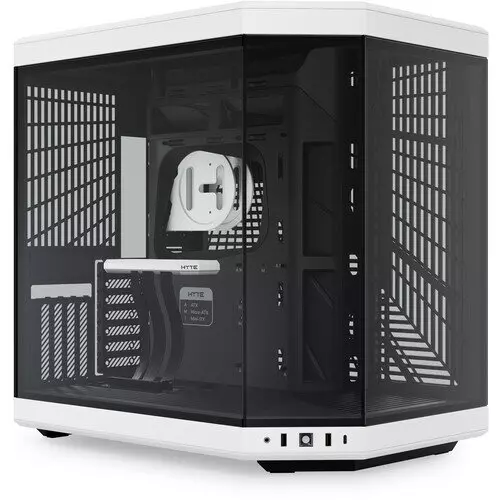 HYTE Y70 Dual Chamber Mid-Tower ATX Case > Black/White