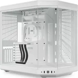 HYTE Y70 Dual Chamber Mid-Tower ATX Case > Snow White