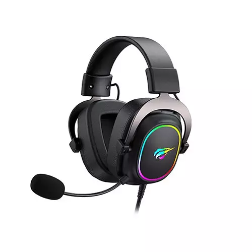 Havit H2002P RGB Wired Gaming Headset > Black/Ochre
