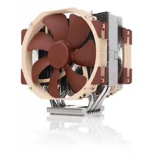 Noctua Premium Quality Quiet 140mm CPU Cooler for AMD > Brown