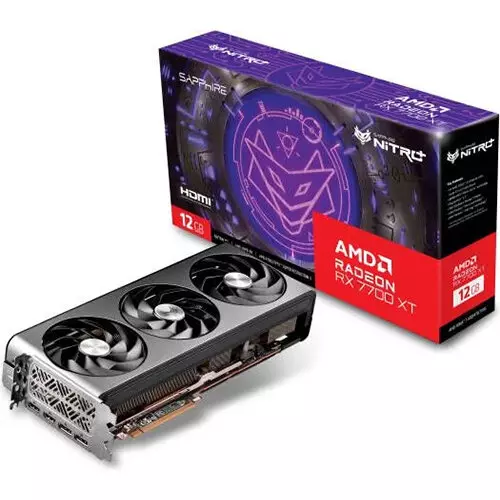 Sapphire NITRO+ AMD Radeon RX 7700 XT OC 12GB GDDR6 192-Bit Gaming Video Card
