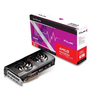 Sapphire Pulse AMD Radeon RX 7700 XT Gaming 12GB GDDR6 192-Bit Video Card > Black