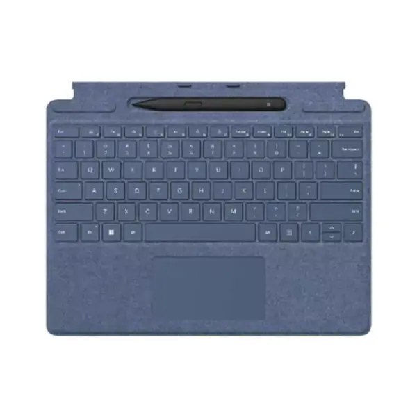 Microsoft Surface ProX Pro8 Pro9 Signature Type Keyboard with Pen > Sapphire Blue
