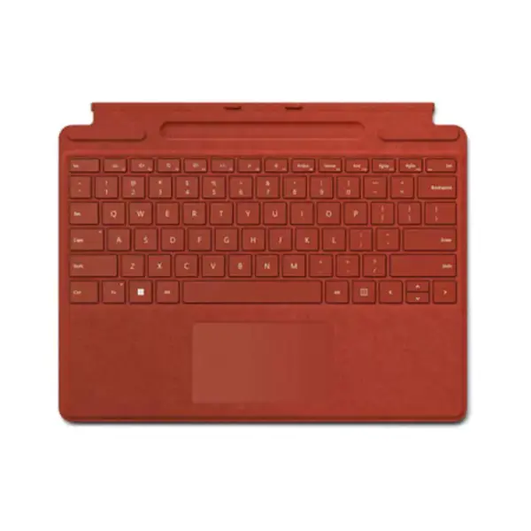Microsoft Surface Pro8 Pro9 Signature Type Keyboard > Poppy Red