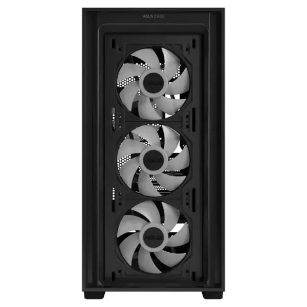 ASUS A21 Plus ARGB Micro-ATX Gaming Case > Black