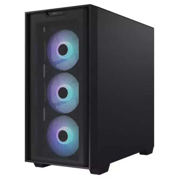 ASUS A21 Plus ARGB Micro-ATX Gaming Case > Black