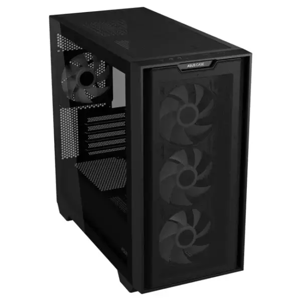ASUS A21 Plus ARGB Micro-ATX Gaming Case > Black
