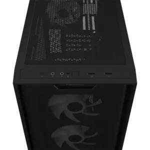 ASUS A21 Plus ARGB Micro-ATX Gaming Case > Black