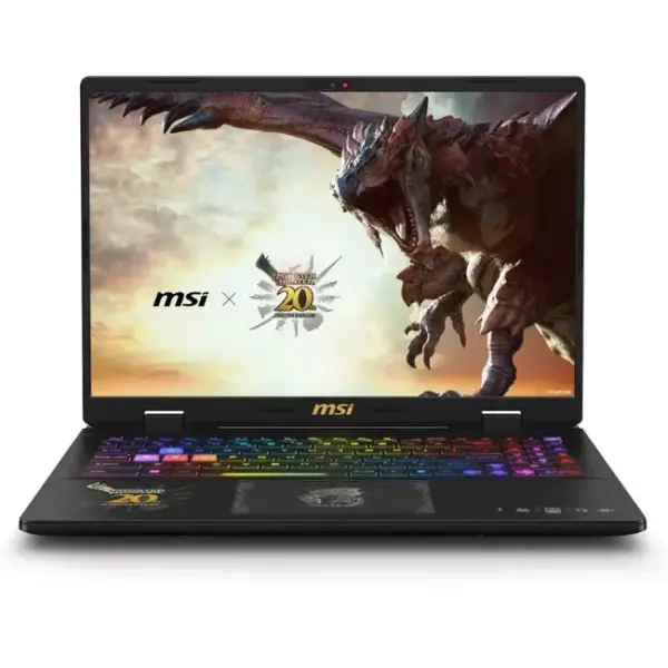 MSI Crosshair 16 HX D14VFKG MONSTER HUNTER (Core i7-14700HX, RTX 4060 8GB) Gaming Laptop > Black