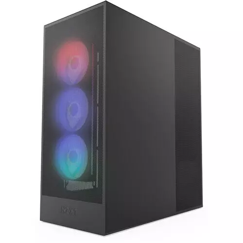 NZXT H7 Flow RGB Mid-Tower ATX Case > Black