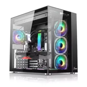 XANDER Velox Pro ARGB ATX Tempered Glass Case > Black