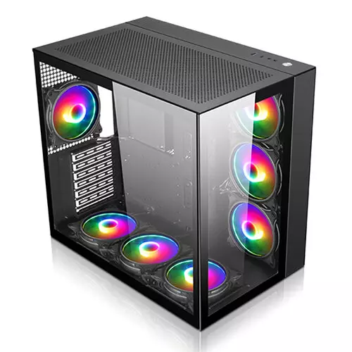 XANDER Neptune ATX Tempered Glass Case > Black