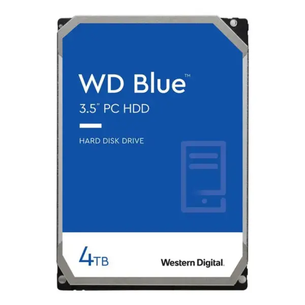 Western Digital 4TB 5400 RPM, SATA 6 Gb/s, 64 MB Cache Internal HDD > Blue