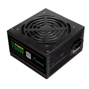 XANDER 750W 80 Plus 120mm Fan UK Power Cord Power Supply