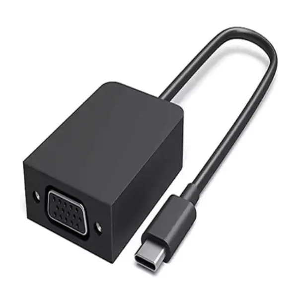 Microsoft Surface USB C to VGA Adapter > Black
