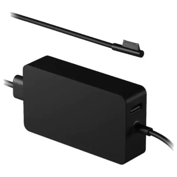 Microsoft Surface 65W Power Adaptor > Black