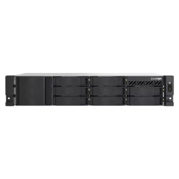 Qnap Rack Station TS-855EU-RP 8GB Ram 8-Bay Nas Storage > Black