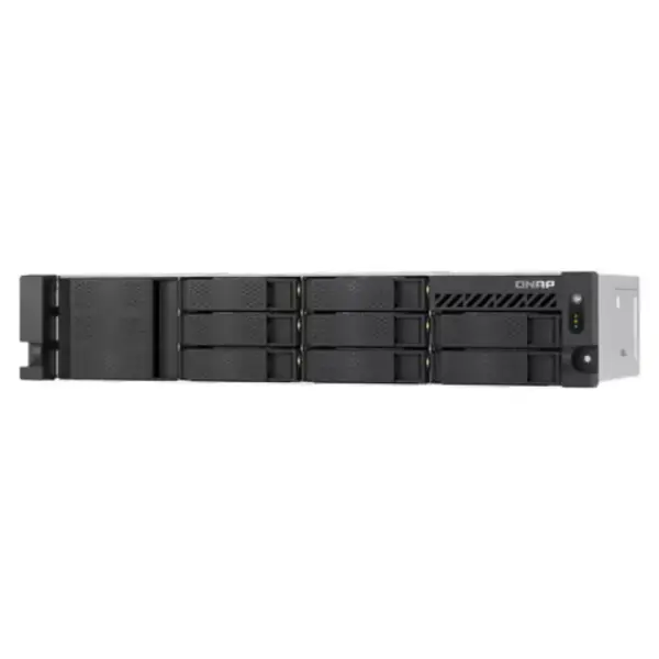 Qnap Rack Station TS-855EU-RP 8GB Ram 8-Bay Nas Storage > Black