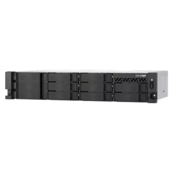 Qnap Rack Station TS-855EU-RP 8GB Ram 8-Bay Nas Storage > Black