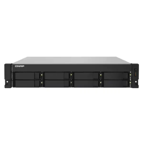 Qnap Rack Station TS-832PXU 4GB Ram 8-Bay Nas Storage > Black