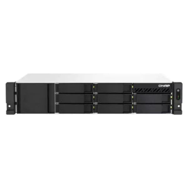 Qnap Rack station TS-864EU-RP 4GB Ram 8-Bay Nas Storage > Black