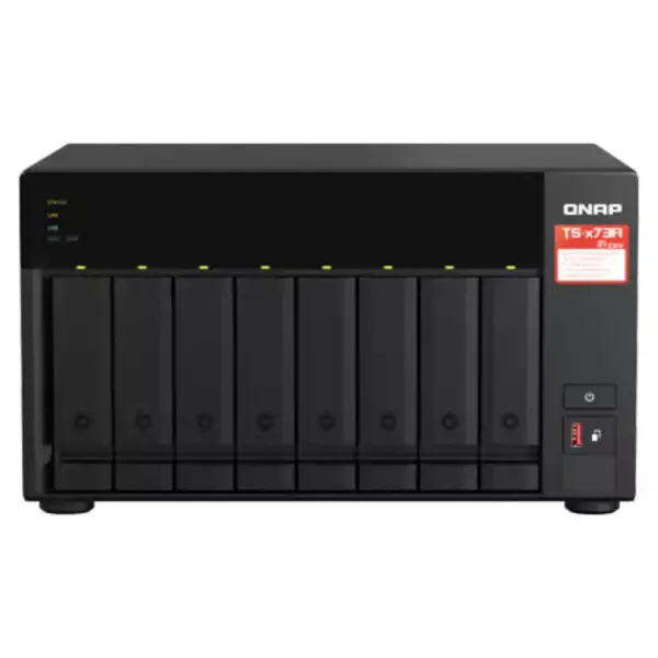 Qnap DiskStation TS-873A 8GB Ram 8-Bay Nas Storage > Black