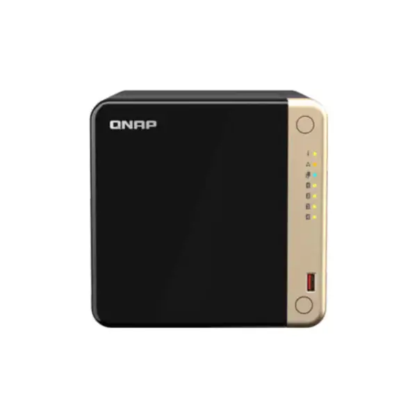 Qnap DiskStation TS-464 8GB Ram 4-Bay Nas Storage > Black