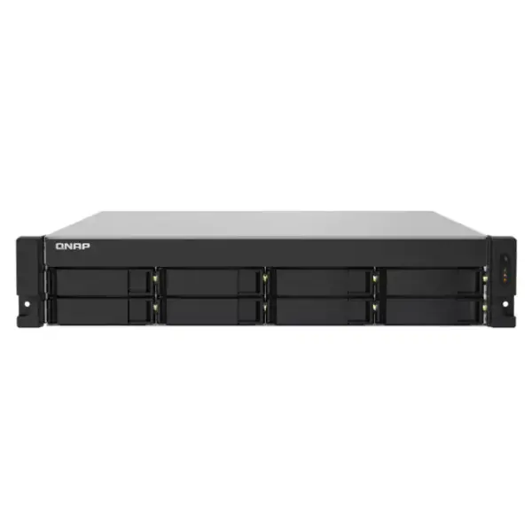 Qnap Rack Station TS-832PXU-RP 4GB Ram 8-Bay Nas Storage > Black