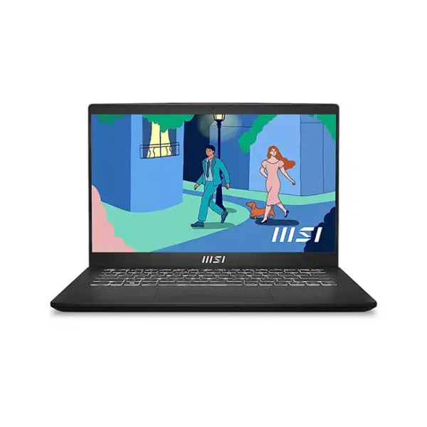 MSI Modern 14 (Core i5-1235U, Intel Iris Xe) Laptop > Black
