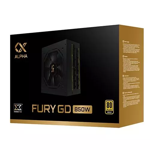 Xigmatek Fury GD 850W 80 Plus Gold Fully Modular Power Supply > Black