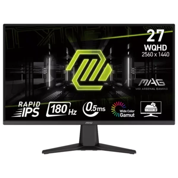 MSI MAG 275QF 27-inch IPS WQHD 180Hz 0.5ms Gaming Monitor > Black