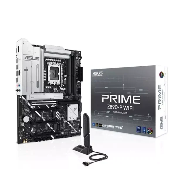 ASUS PRIME Z890-P WIFI LGA 1851 ATX Motherboard > White