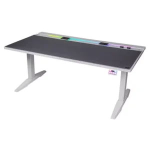Thermaltake G700 RGB Adjustable Height Electric Gaming Desk > White
