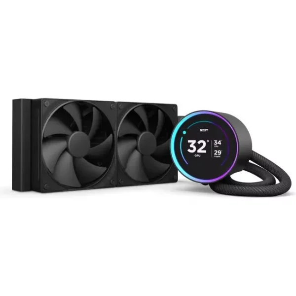 NZXT Kraken Elite 240 PWM AIO 2024 CPU Liquid Cooler > Black