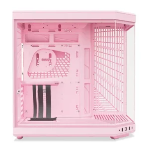 HYTE Y70 Modern Aesthetic Dual Chamber ATX Mid-Tower Case > Strawberry Milk