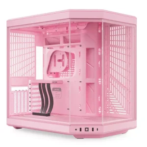 HYTE Y70 Modern Aesthetic Dual Chamber ATX Mid-Tower Case > Strawberry Milk