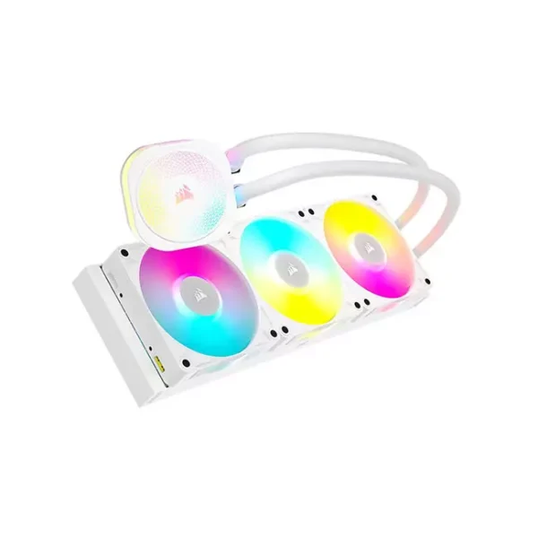CORSAIR iCUE LINK TITAN 360 RX RGB AIO Liquid CPU Cooler > White
