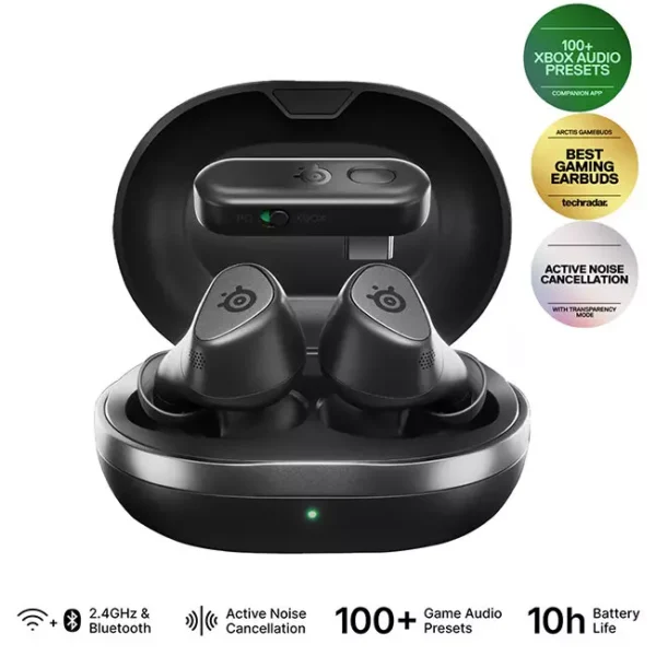 SteelSeries Arctis for XBOX In-Ear Wireless GameBuds > Black