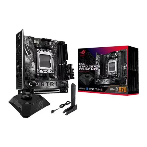 ASUS ROG STRIX X870-I GAMING WIFI AM5 Mini-ITX Motherboard > Black