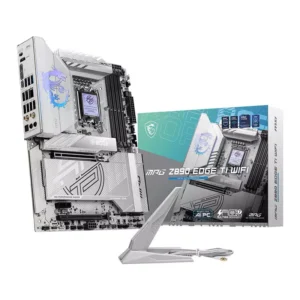 MSI MPG Z890 EDGE TI WiFi DDR5 LGA 1851 ATX Motherboard > White