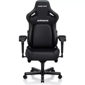 AndaSeat Kaiser 4 Series PVC Leather Premium Gaming Chair > Black