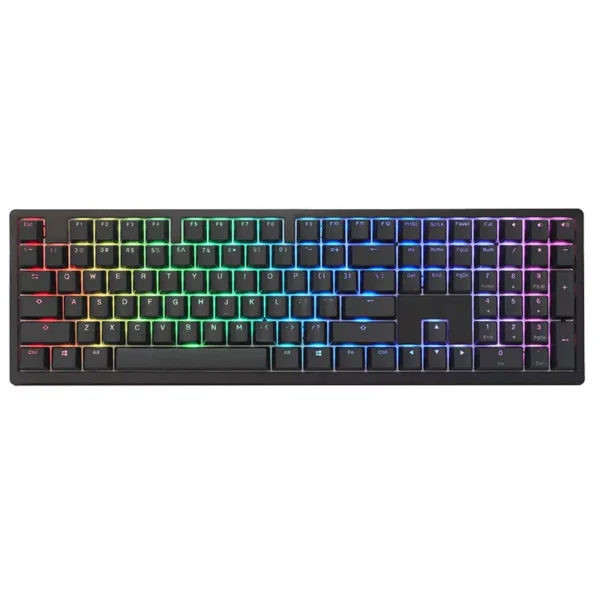 Ducky Zero 6108 Cherry MX2A Arabic Layout Wireless Mechanical Keyboard > Black