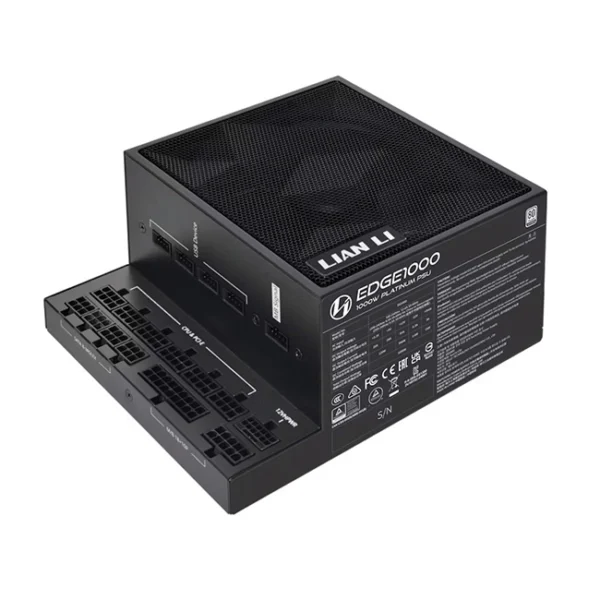 Lian Li EDGE 1000W 80 PLUS Platinum Full Modular ATX Power Supply > Black